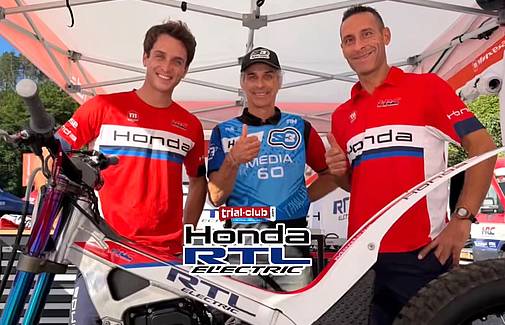 Honda rtl électric, une nouvelle ére dans le trial GP , interview Honda rtl électric, une nouvelle ére dans le trial GP , interview